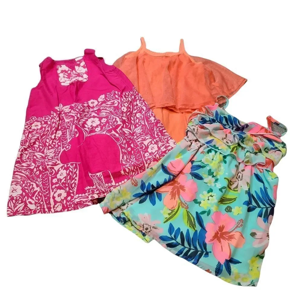 3 Summer Dress Bundle 4T
